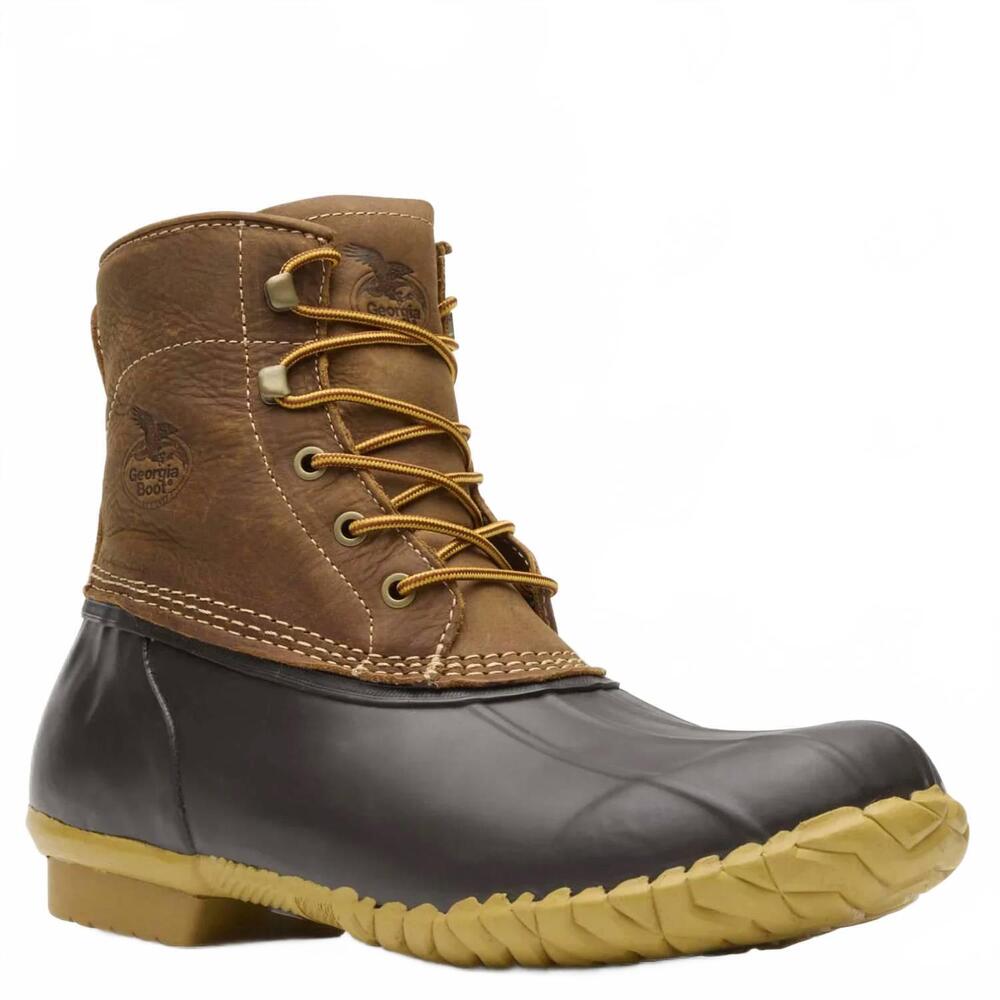 NEW GEORGIA BOOT unisex marshland duck boots in brown